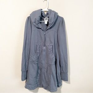 Prairie Underground Gray Hooded Jacket